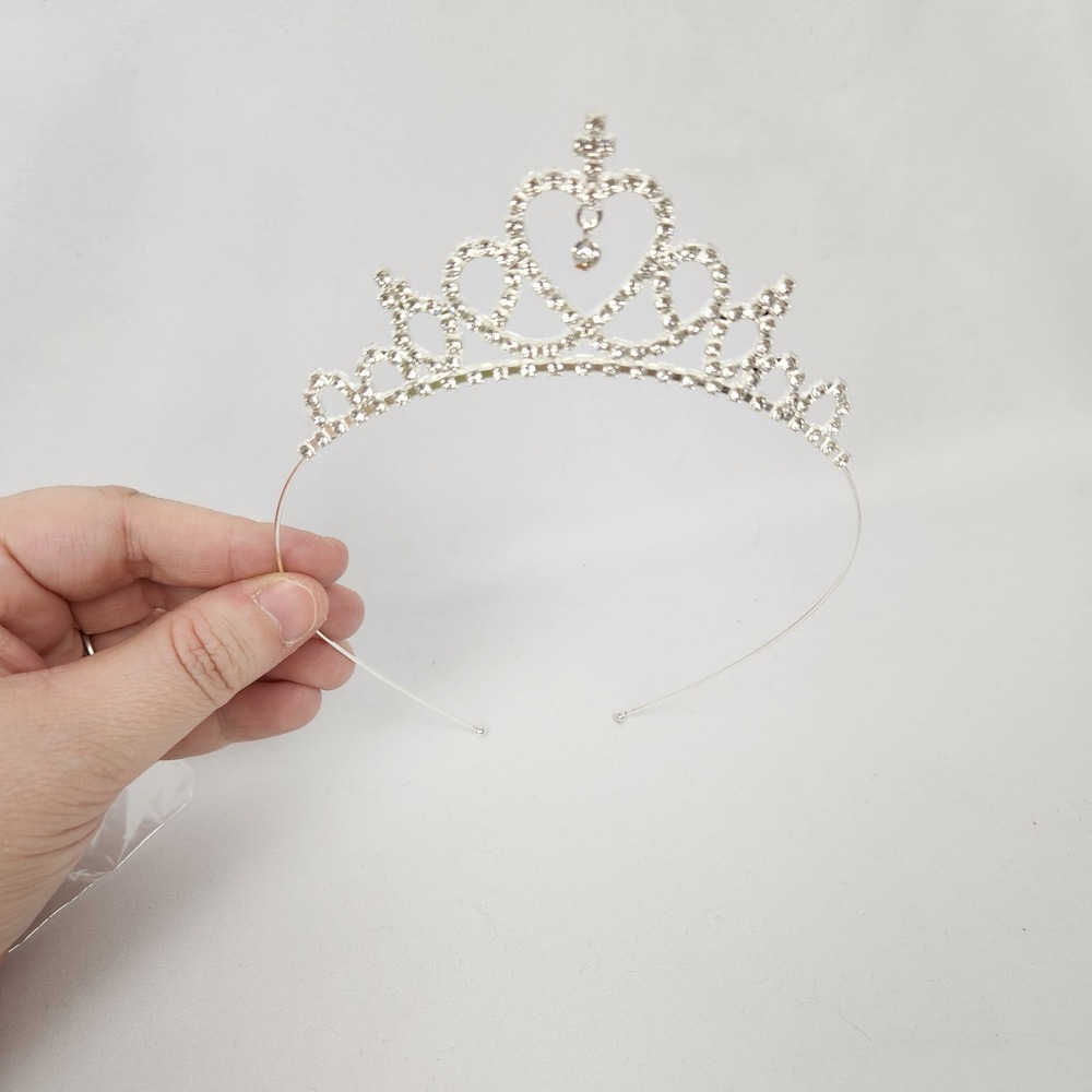 Girls Princess Crystal Tiara Crown For Birthday‎ Party